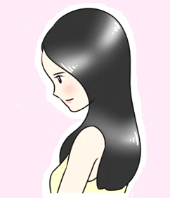 綺麗な髪へ