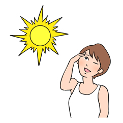 夏のスキンケア